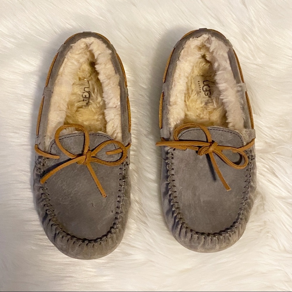 Uggs Gray Dakota Slippers